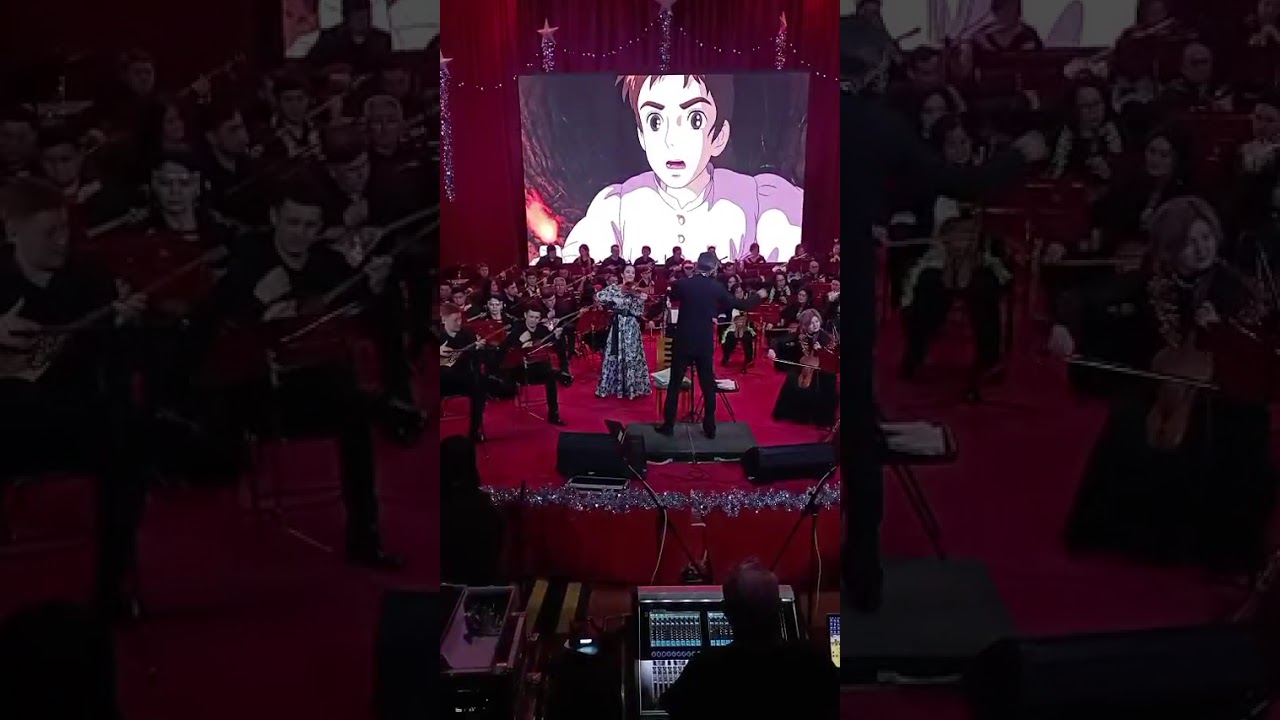 Merry go round of life. Joe Hisaishi. Людмила Пропищан скрипка Караганда 