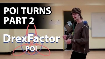 Basic Poi Dancing Tutorial: Turns part 2