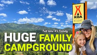 THIS KOA IS HUGE!! MEETING UP WITH YOUTUBER FRIENDS in MT RUSHMORE // HILL CITY & DEADWOOD ~ Ep 24