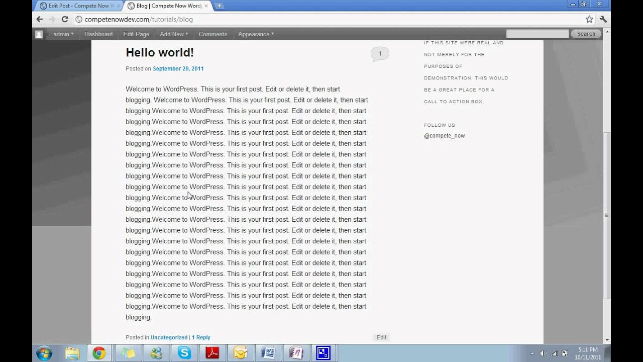 What the Icons are in the WordPress Visual Editor - YouTube
