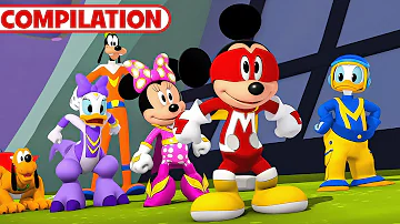 Mickey Mouse Funhouse Best Moments 😊 | 90 Minute Compilation | Season 2 | @disneyjunior