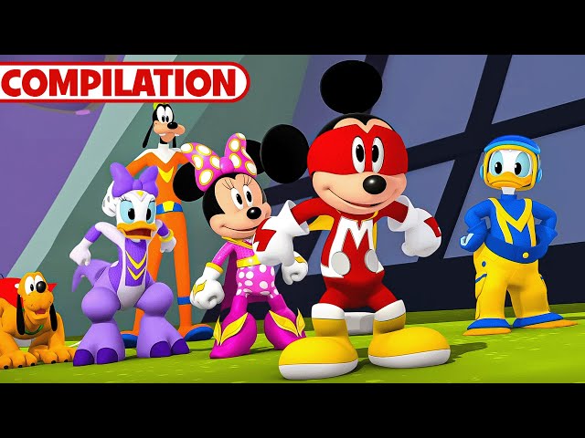 Mickey Mouse Funhouse Best Moments 😊 | 90 Minute Compilation | Season 2 | @disneyjunior class=