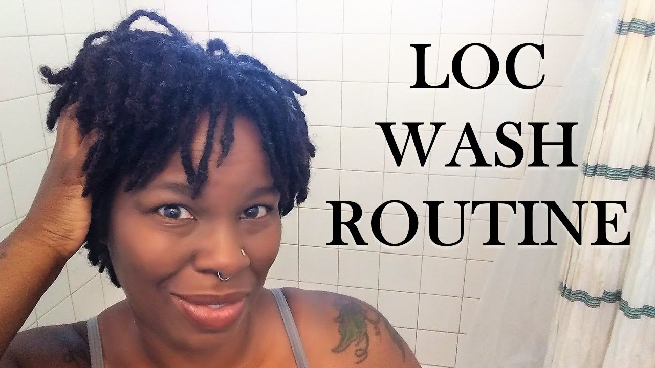 Loc Wash Day Routine - YouTube