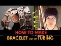 How to Make Bracelet out of Copper Pipe Tubing - WATCH & LEARN #2