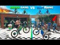 Franklin Blue Gang VS Shinchan Green Gang Bicycle Challenge In GTA 5!