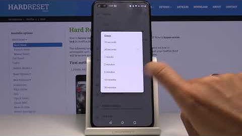 How to Turn On Screen Timeout on OnePlus Nord– Set Up Timeout