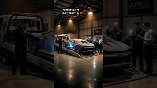 Abandoned Bugatti Chiron Cinematic Restoration#Bugatti#CarRestoration #Transformation #Shorts #Viral