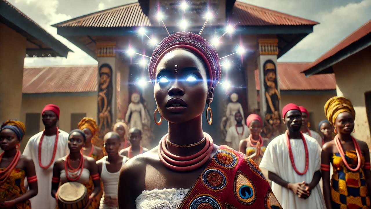 THEY WORSHIPPED HER AS A PRIESTESS… UNTIL THE TRUTH EXPOSED HER | TALES AT DUSK”  #africanfolktales