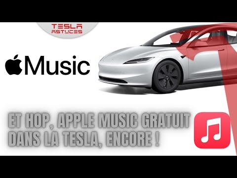 Et hop, Apple Music gratuit dans la tesla, encore