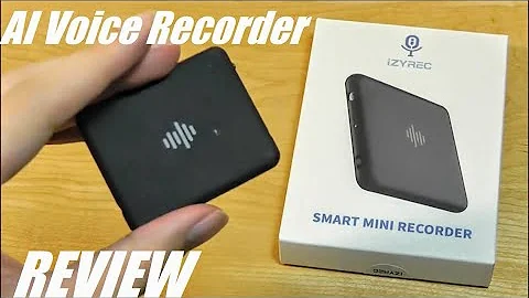 REVIEW: iZYREC - World's Smallest Digital Voice Recorder - AI Noise Cancelling! - DayDayNews