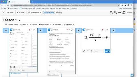 8. Archiving last year and copying over or moving lessons
