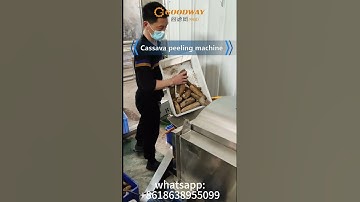 high peeling rate cassava peeling machine hot selling