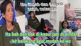 Saliyah dan Ibu Minah sakit nular Ita | Ita di pindah ke belakang #yayasanodgjterlantar #partitv 
