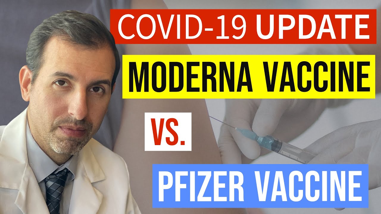 Coronavirus Update 117: Moderna vs. Pfizer COVID 19 Vaccine (mRNA vaccines)