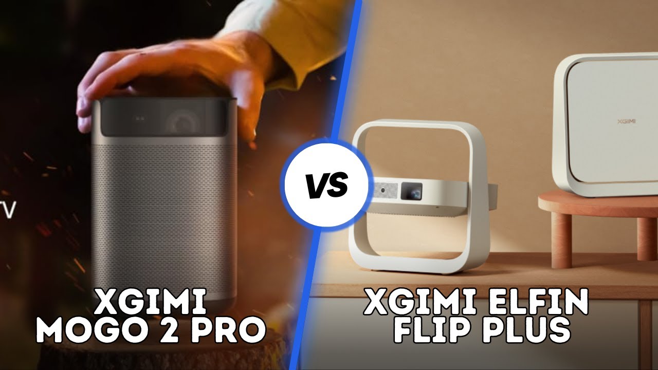 XGIMI MoGo 2 Pro vs Elfin Flip Plus 🎬 ¿Cuál es el MEJOR proyector PORTÁTIL? | Análisis y OPINIONES
