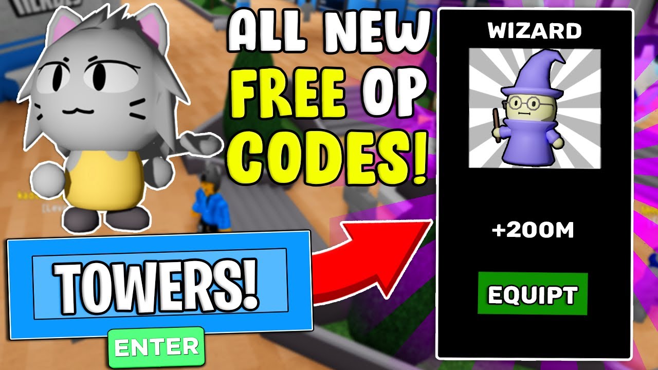 ALL NEW *OP HERO* CODES in TOWER HEROES! Roblox Codes ...