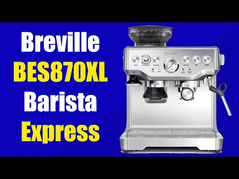 Best Home Espresso Machine in 2024: Breville BES870XL Barista