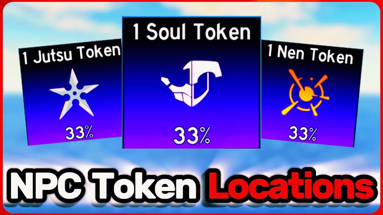 ALL NPC TOKEN LOCATIONS In Anime Fighting Simulator Endless Roblox 