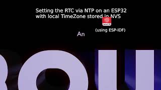 ESP32 NTP/SNTP and localtime (using TimeZone) with the ESP-IDF