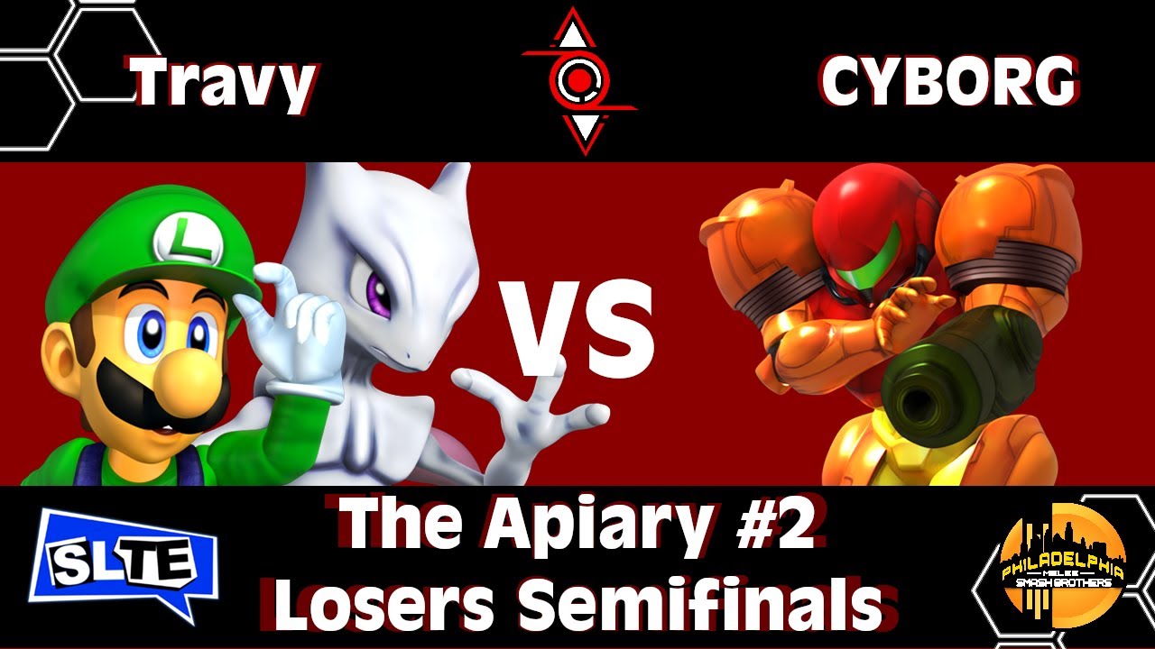 The Apiary #2: Travy (Luigi, Mewtwo) Vs. BorgTech | CYBORG (Samus) - LSF