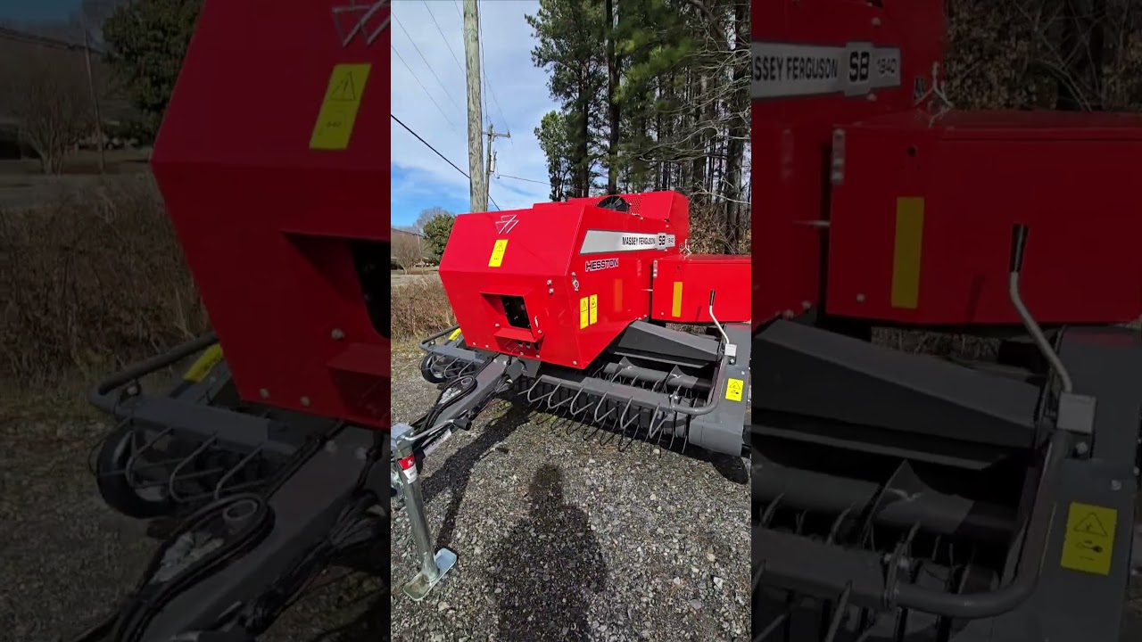 2024 MASSEY FERGUSON HESSTON 1840 SQUARE BALER! IN STOCK! 