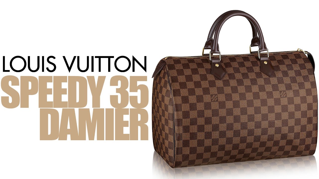 Louis Vuitton Speedy 35 Review - YouTube