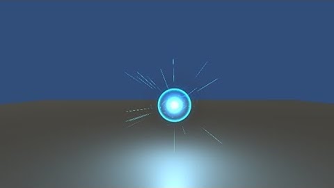 Unity_練習_爆炸能量球特效_2021/01/24