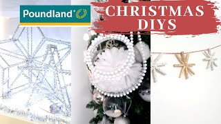 POUNDLAND CHRISTMAS DIY ON A BUDGET| QUICK & EASY |Collab Mr Carrington| Amanda Oak Ince