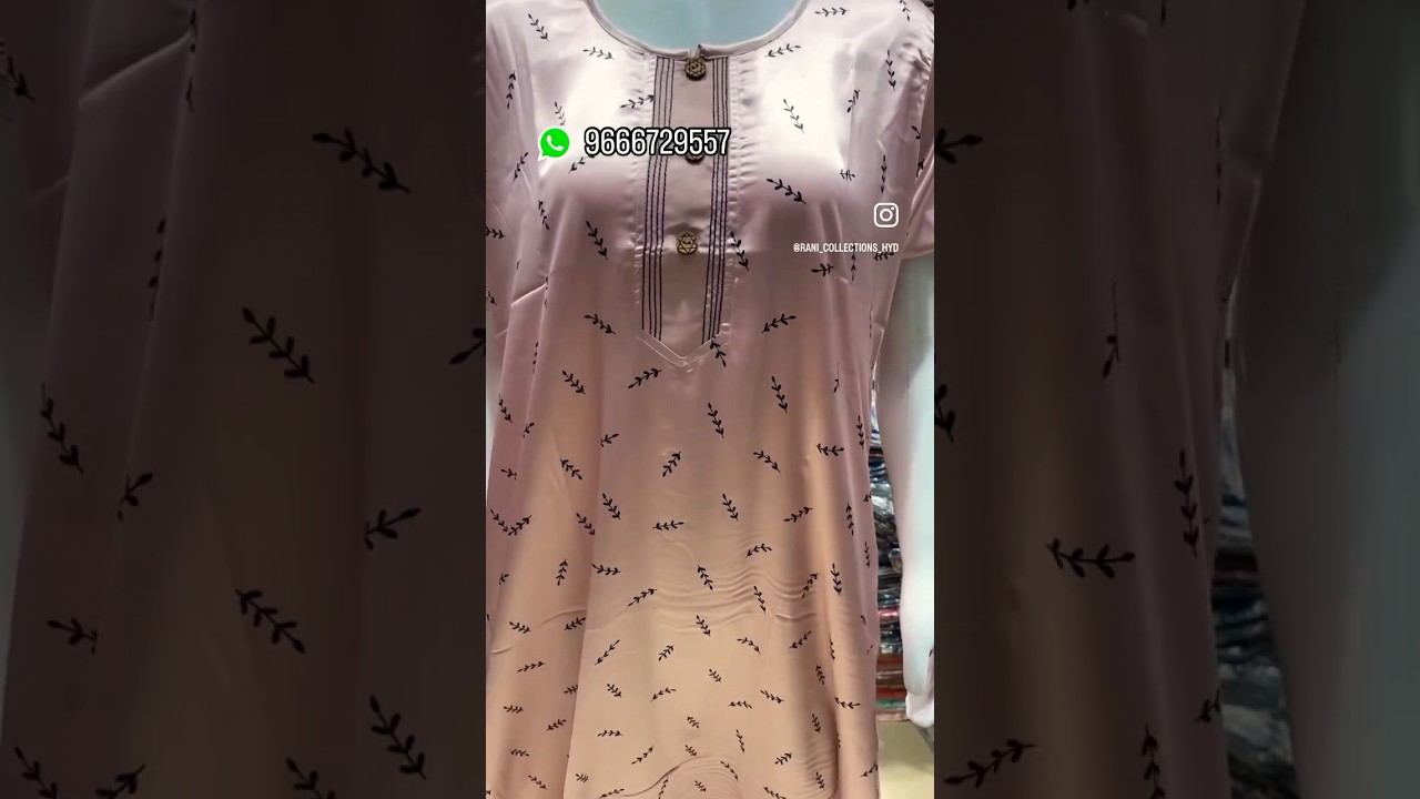 STRAIGHT CUT SATIN NIGHTIES 