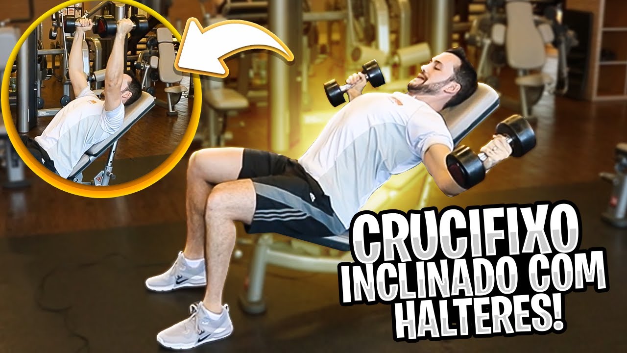 Crucifixo Inclinado: Como fazer, músculos e dicas para mais resultados!