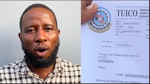MAZITO YAIBUKA SAKATA LA UPUNGUZWAJI WAFANYAKAZI TUICO, MKUFU AWEKA BAYANA.