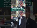 Secret Service Agent Goes Viral in Trumps Motocade Video.