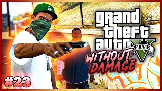 Completing GTA V Without Taking Damage? - No Hit Run Attempts (One Hit KO) #23