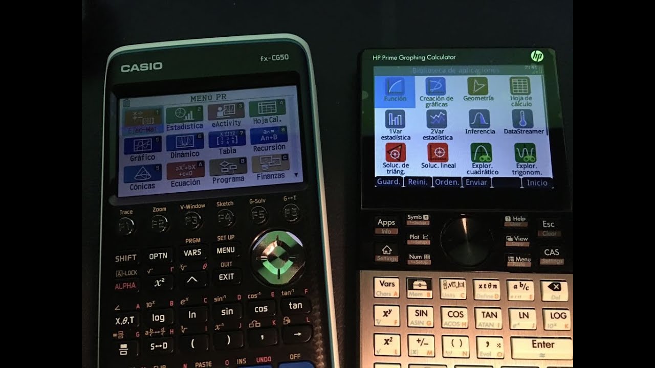 Casio fx-CG50 vs Hp Prime Prueba de Velocidad - YouTube