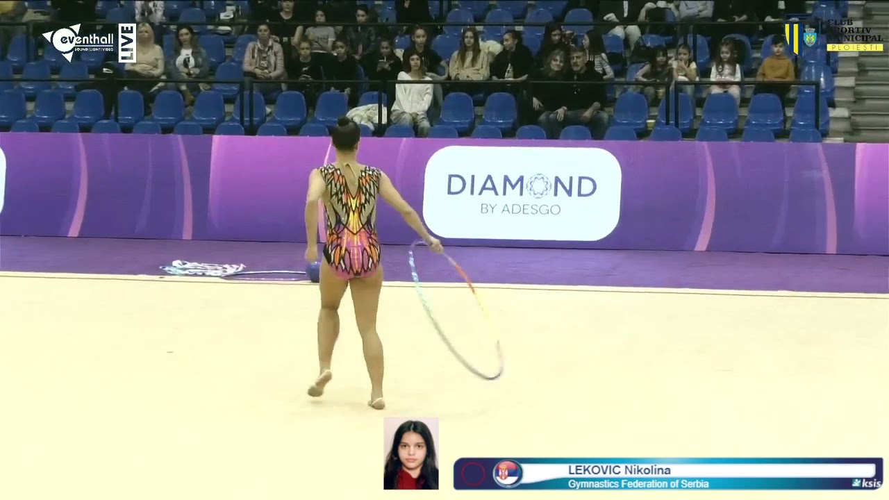 LEKOVIC Nikolina GFof Serbia #FIG 23rd Irina Deleanu R Gym Cup 24 feb 2024Seniors   RGI R1