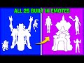 Evolution of All 25 Built-In Emotes In Fortnite! (Chapter 2 Season 4)