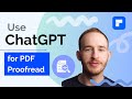 How to use ChatGPT for proofreading