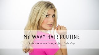 My Wavy Hair Routine | Hair Tutorial | DIY Beauty | Mr Kate