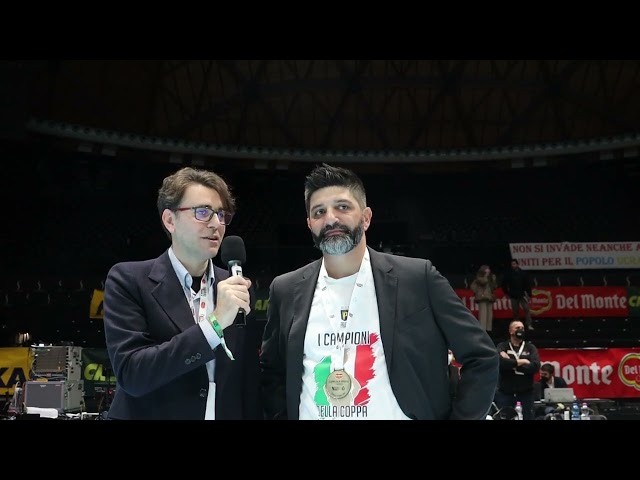 #DelMonteCoppa - Le parole di Dante Boninfante dopo la vittoria