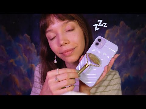 ASMR | Je reste avec toi jusqu'à ce que tu t'endormes 🧸 face touching, moumoute, carnet, nintendo DS