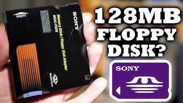 This Floppy Disk uses Flash Memory! (Sony MSAC-FD2M)