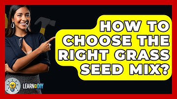How To Choose The Right Grass Seed Mix? - LearnToDIY360.com