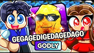 I Spent $100,000 On The NEW GODLY NUGGET MAN UNIT In SKIBIDI TOWER DEFENSE!
