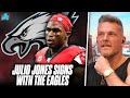 Julio Jones Signs With Eagles, Can He Make A Real Impact Again? | Pat McAfee Reacts