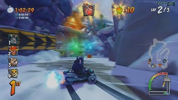 Crash Team Racing Nitro Fueled (Hard Adventure Mode) - Part 31: Polar Pass Trophy Race