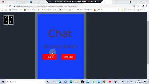 new masanging kese banaye in coding with code.org || how to make an app and whatsapp making