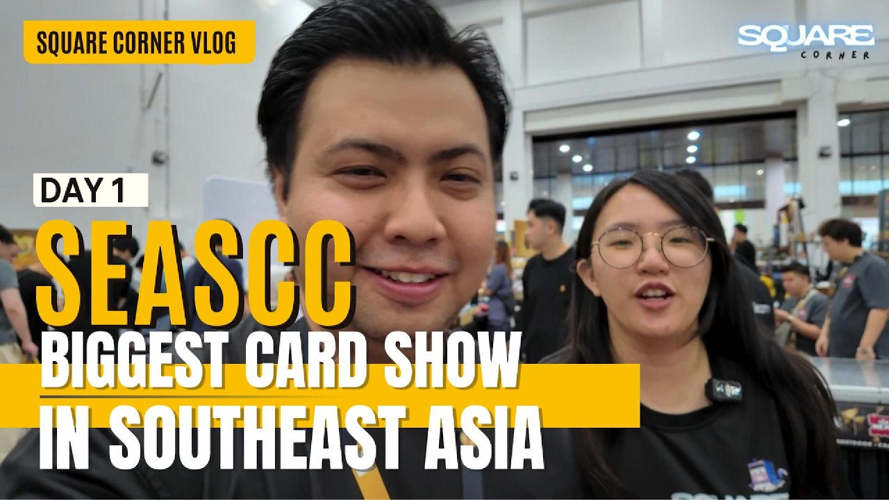 SEASCC Biggest Card Show in Southeast Asia | Explore Corner | VLOG