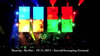 Runrig - Berlin - 29.11.2012 - Intro &amp; Stamping Ground