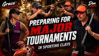 Major Sporting Clays Tournament Preparation | Grace Callahan & Don Brunt Shoot on Quail Creek Course