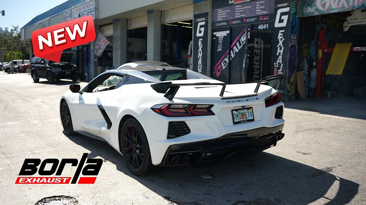 Corvette C8 Borla Atak Exhaust system